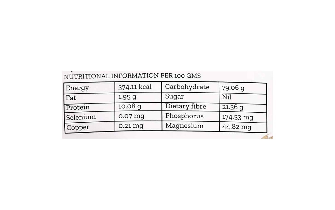 Conscious Food Barley Jav Organic   Pack  500 grams